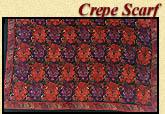 Crepe scarves
